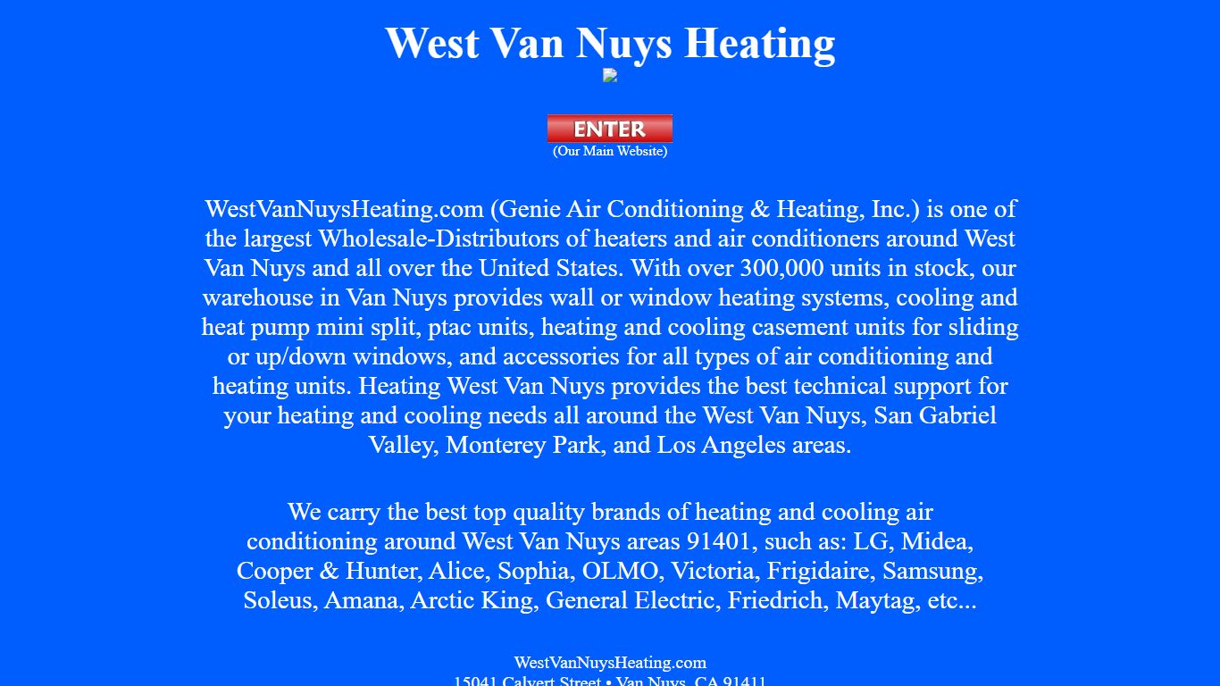West Van Nuys Heating